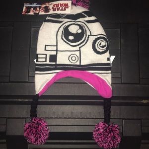 Disney Star-wars R2-D2 Girls Winter Cap